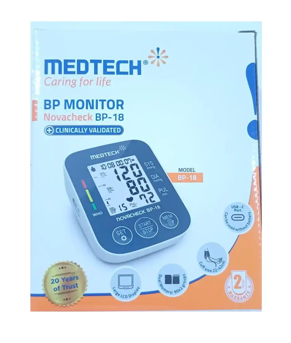 Medtech Novacheck BP18 BP Monitor