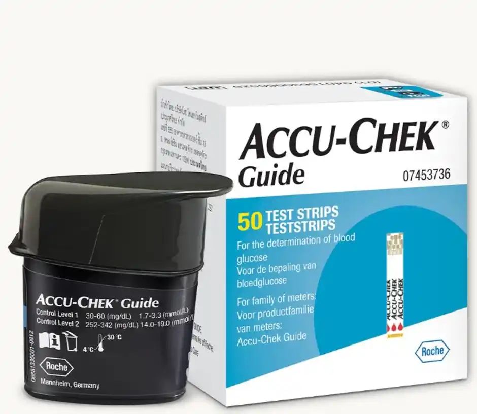 AccuChek Guide Blood Glucose Test Strip