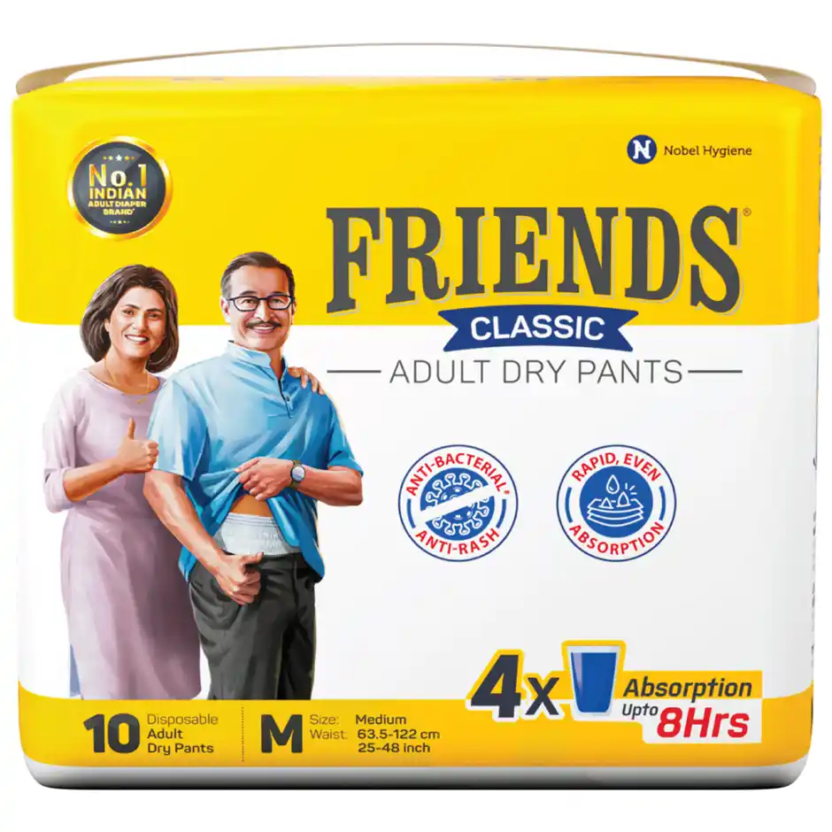 Friends Adult Diaper Pant M 25  48 inch