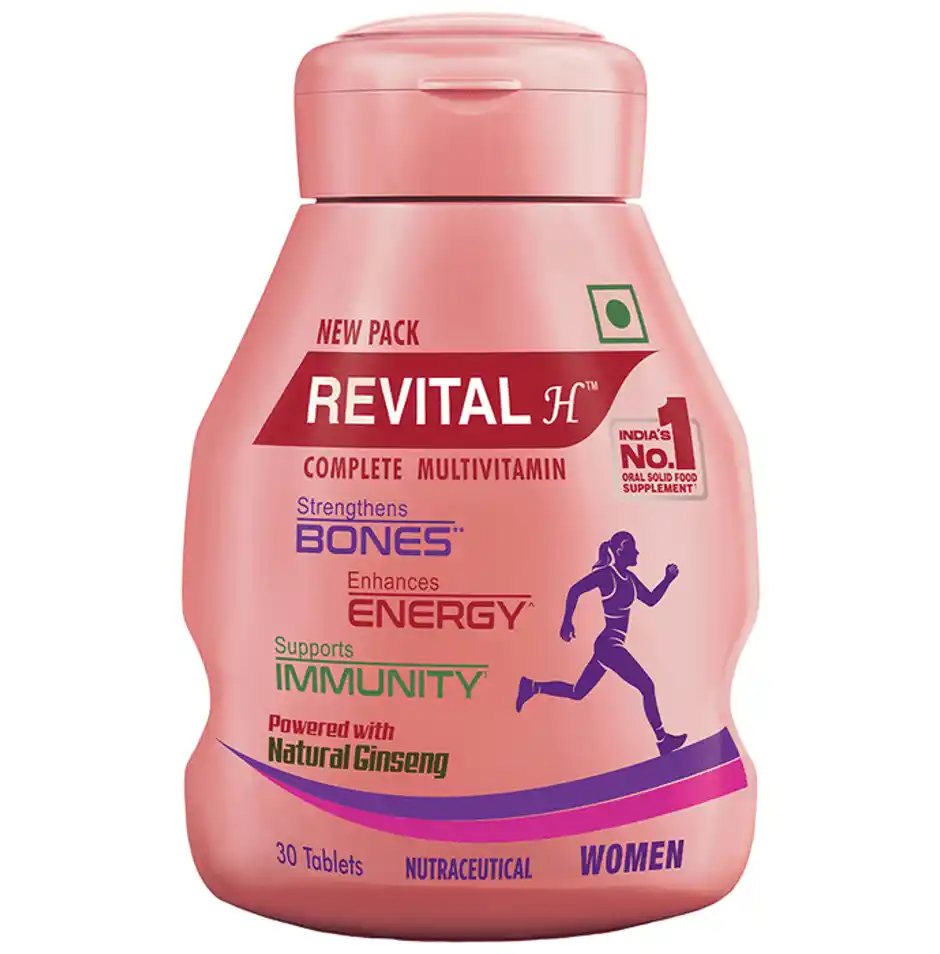 Revital H for Woman with MultivitaminsCalcium& Natural Ginseng