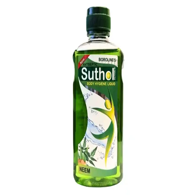 Boroline Suthol Skin Antiseptic Liquid Neem