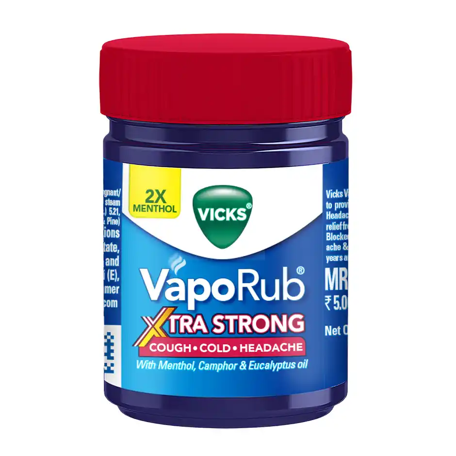Vicks Vaporub Xtra Strong  Extra Strong Cold Relief