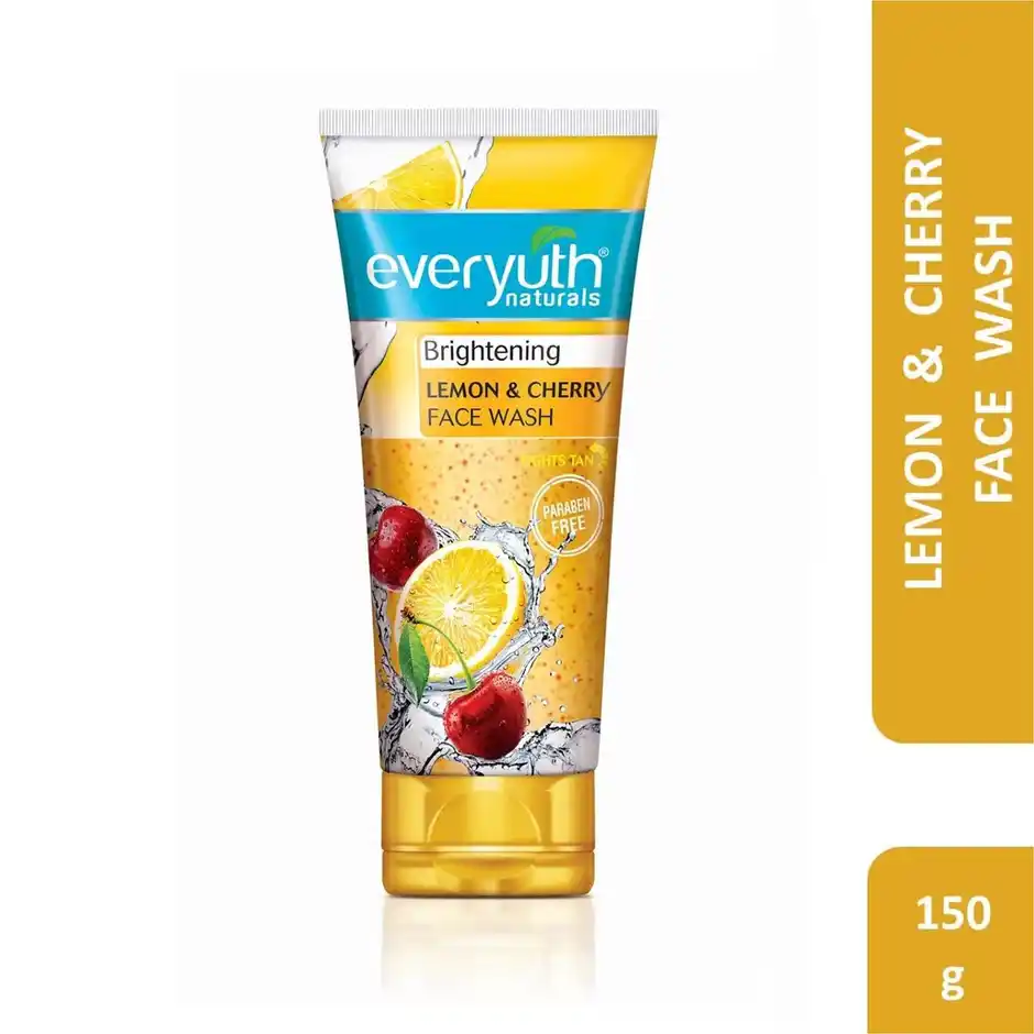 Everyuth Naturals Face Wash  Brightening Lemon & Cherry