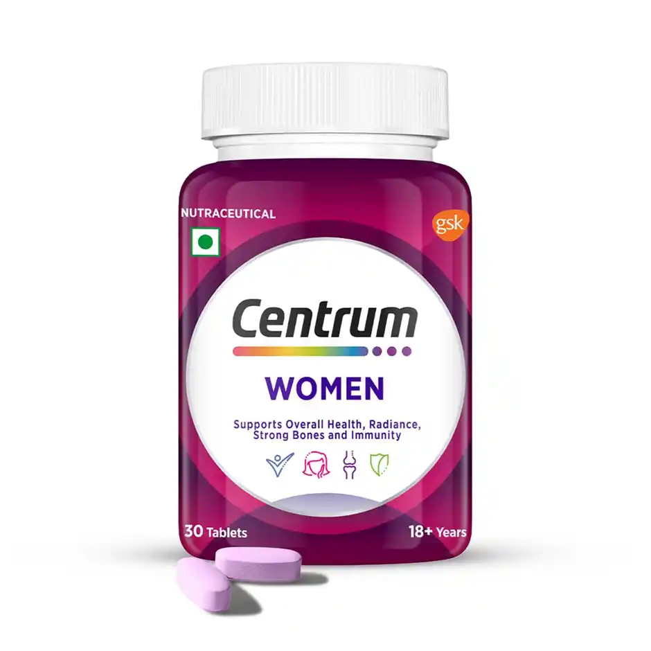 Centrum Women Multivitamins - Vit. B, C, D & more for Energy, Immunity & Radiance