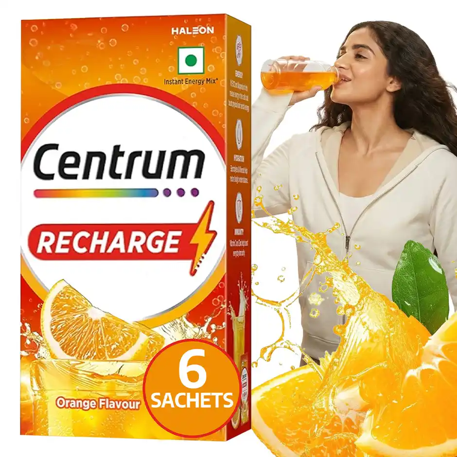 Centrum Recharge Multivitamin Powder Energy Drink Mix