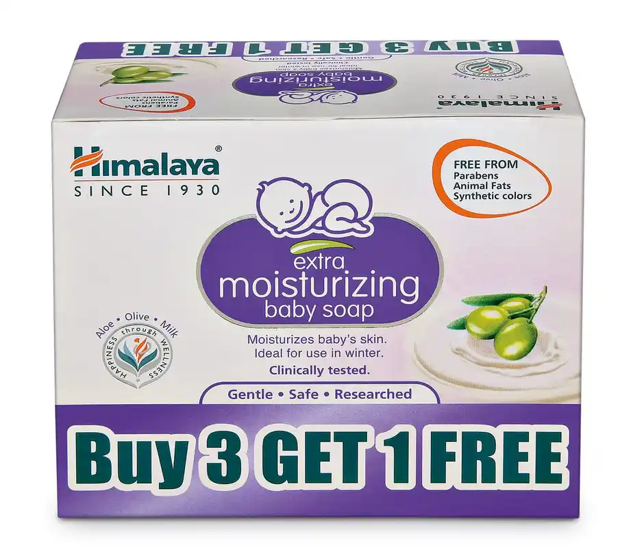 Himalaya Extra Moisturizing Baby Soap