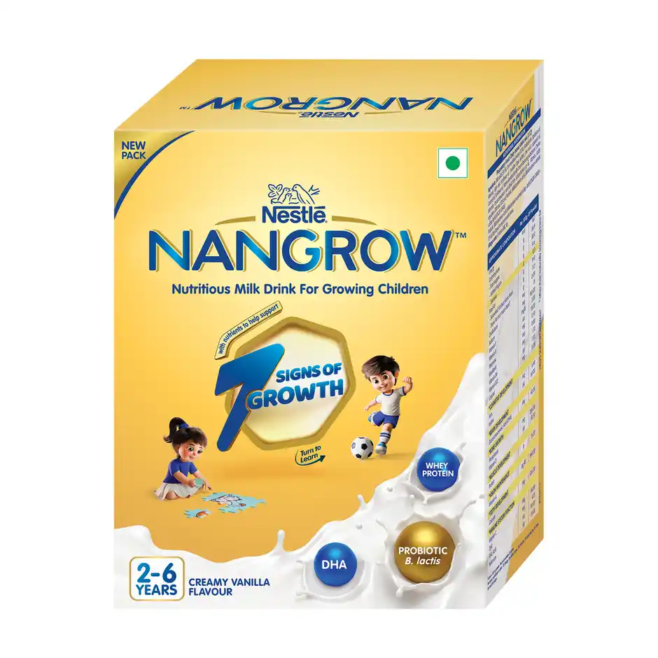 Nestle Nangrow Nutritious Milk drink for growing children | 2-6 Years