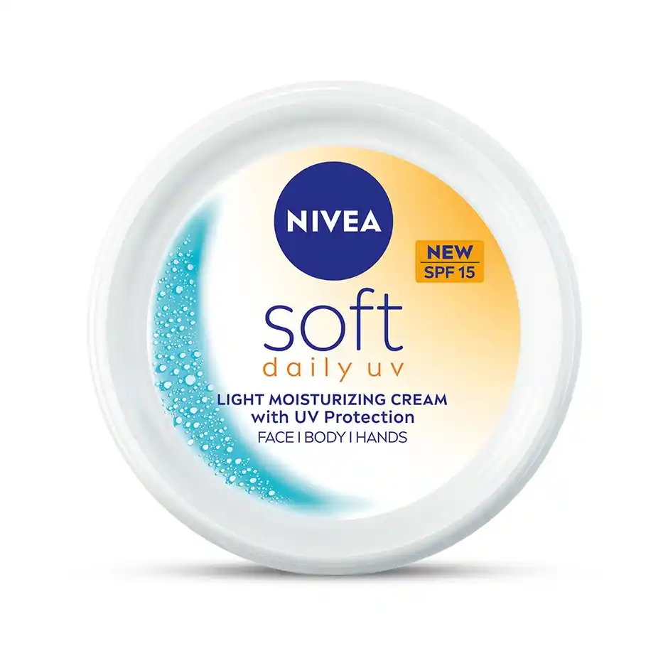 Nivea Soft Daily UV Light Moisturising Cream With SPF15