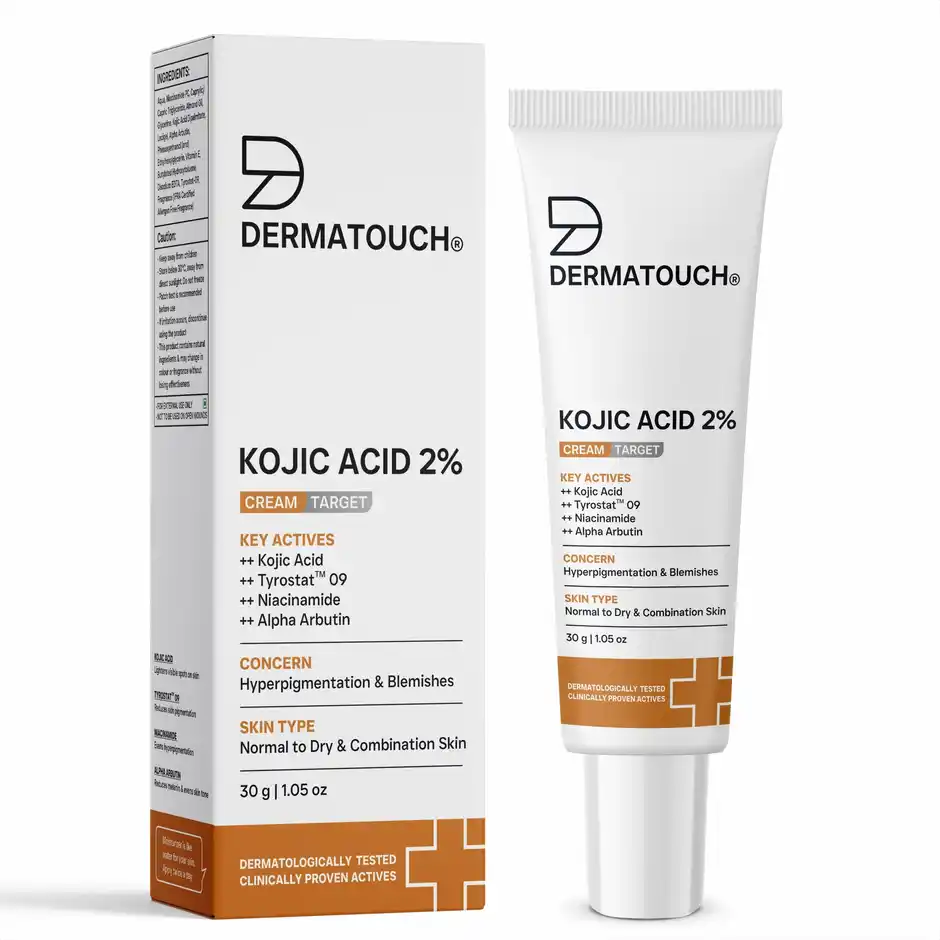 Dermatouch Kojic Acid Cream For Pigmentation & Dark Spots