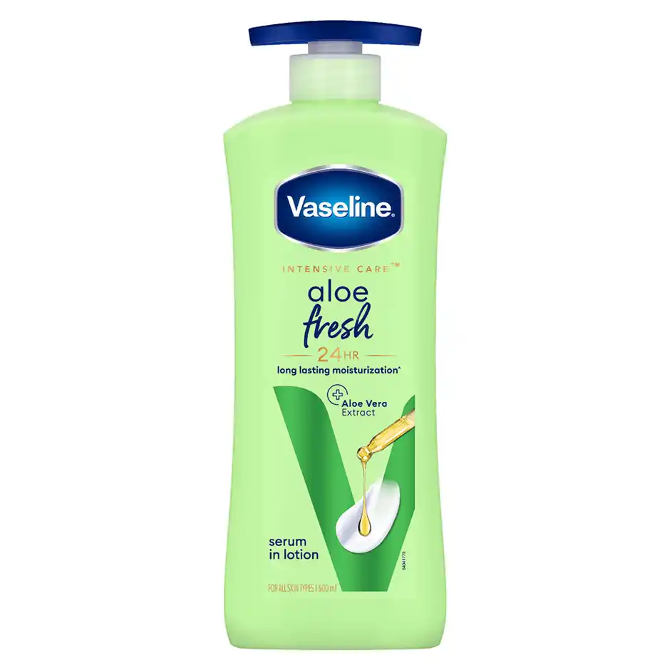 Vaseline Aloe Fresh Body Lotion24 Hr Long Lasting Moisturisation