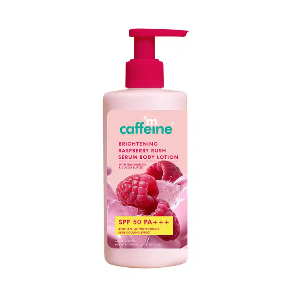 mCaffeine Brightening Raspberry Rush Serum Body