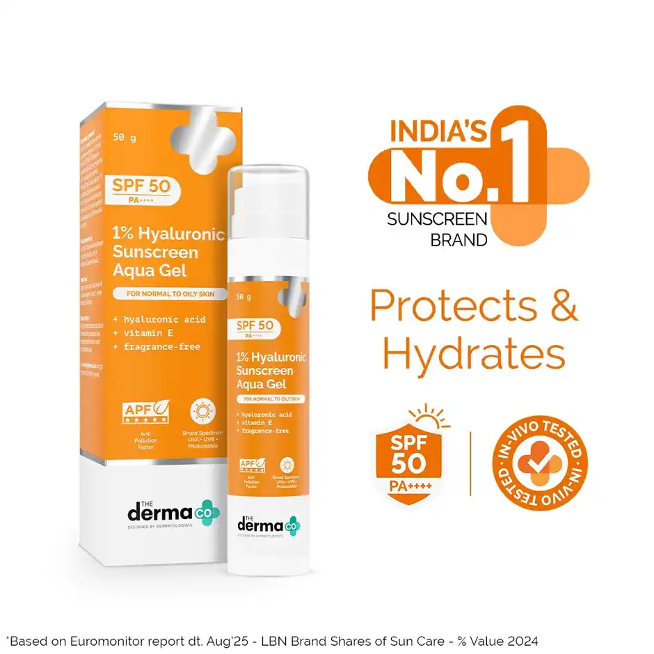 The Derma Co 1 Hyaluronic Sunscreen 
