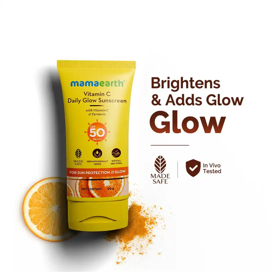 Mamaearth Vitamin C Daily Glow Sunscreen 