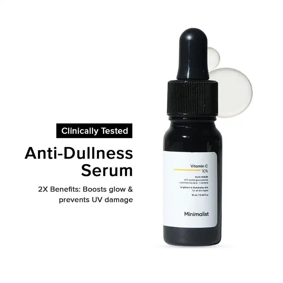 Minimalist 10 Vitamin C Brightening & Hydrating Face Serum