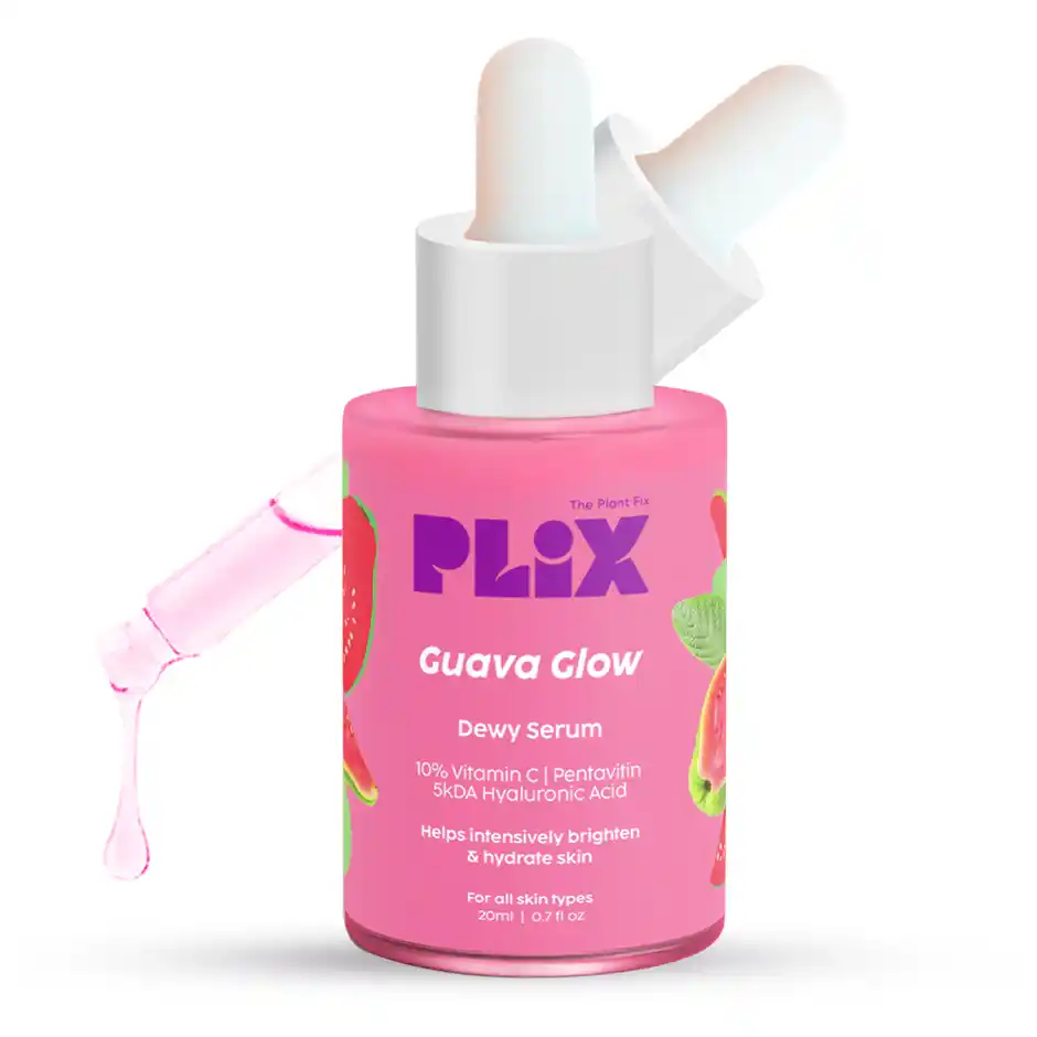 Plix Guava Glow 10 Vitamin C Face Serum with Guava Extract