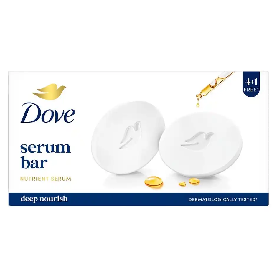 Dove Serum Beauty Bar  Soft Smooth Moisturised Skin