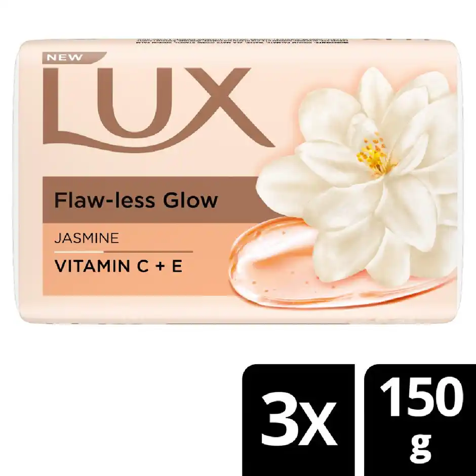 Lux Velvet Glow Jasmine & Vitamin E For Glowing Skin Beauty Soap