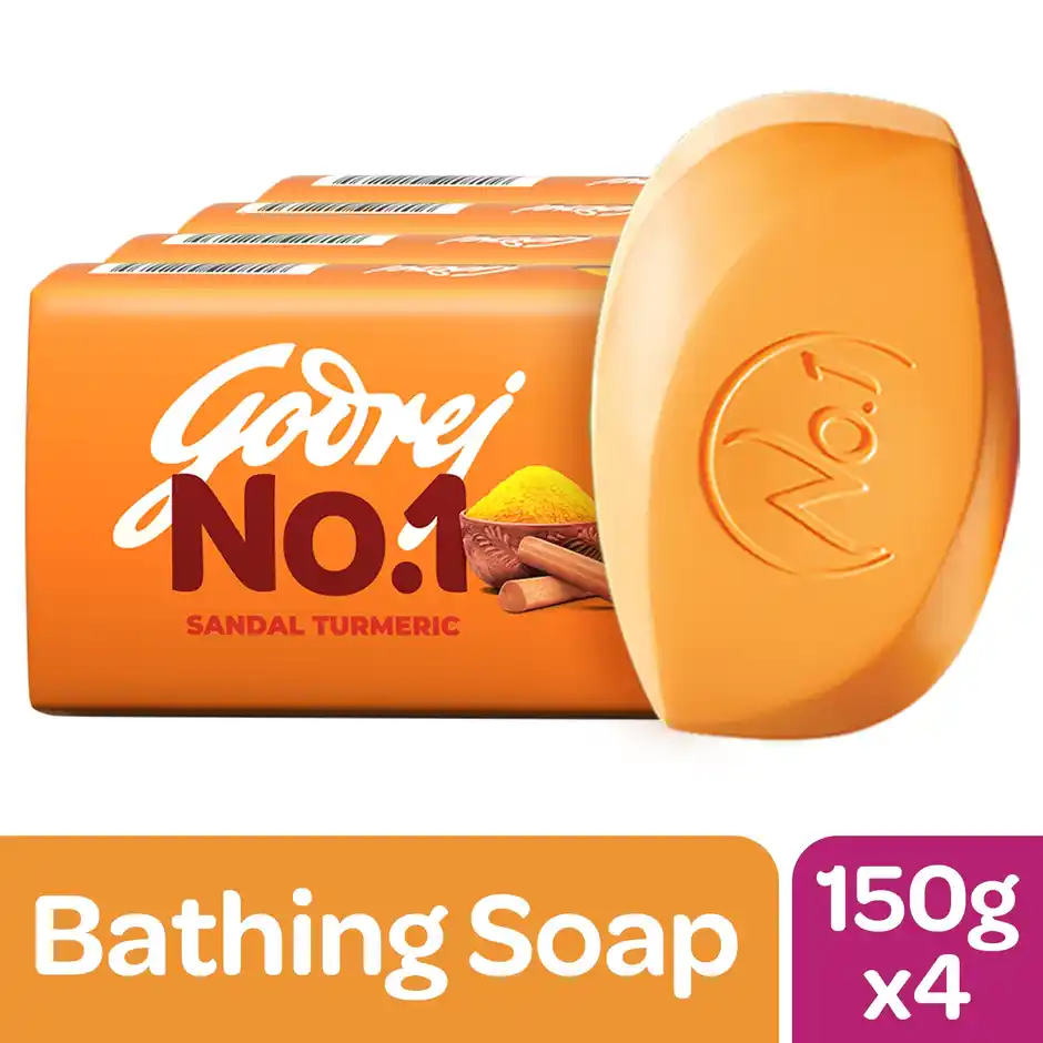 Godrej No1 Bath Soap  Sandal & Turmeric