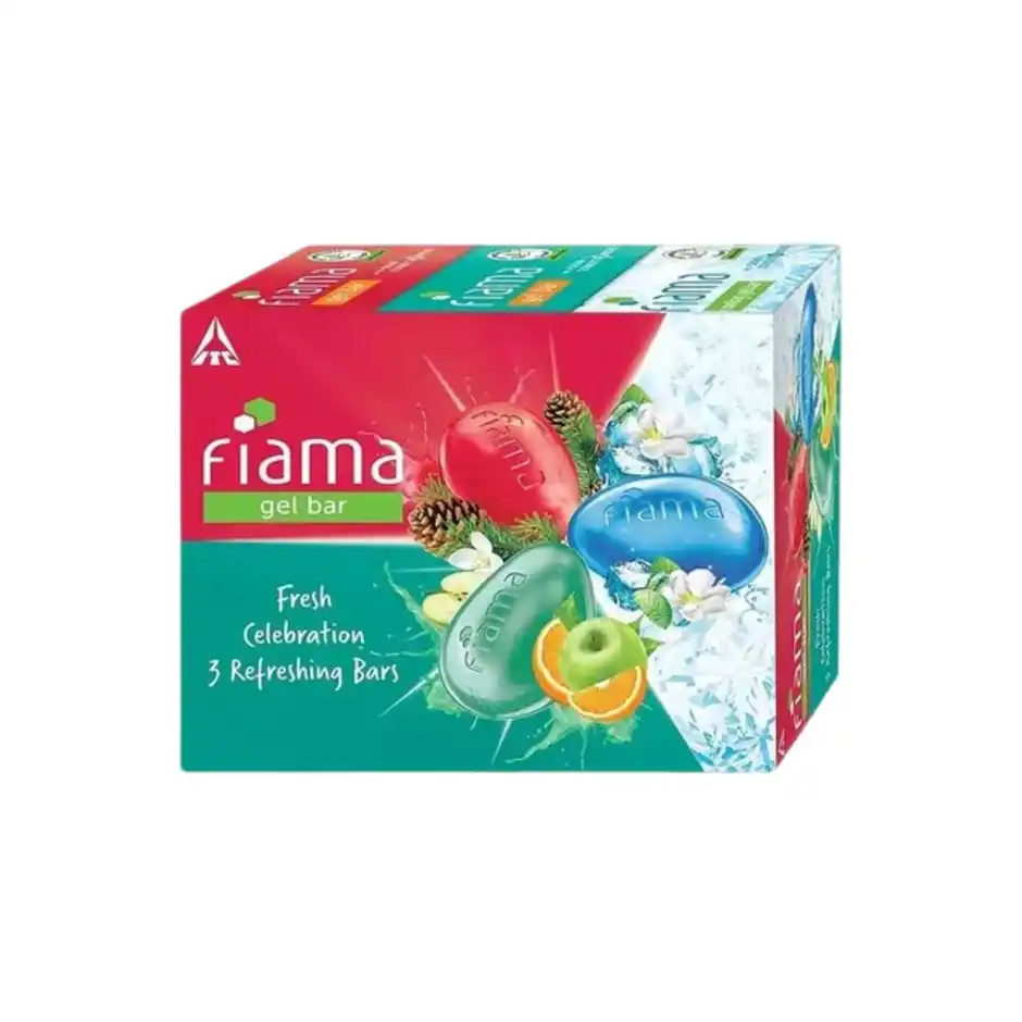 Fiama Gel Bathing Bar Fresh Celebration pack