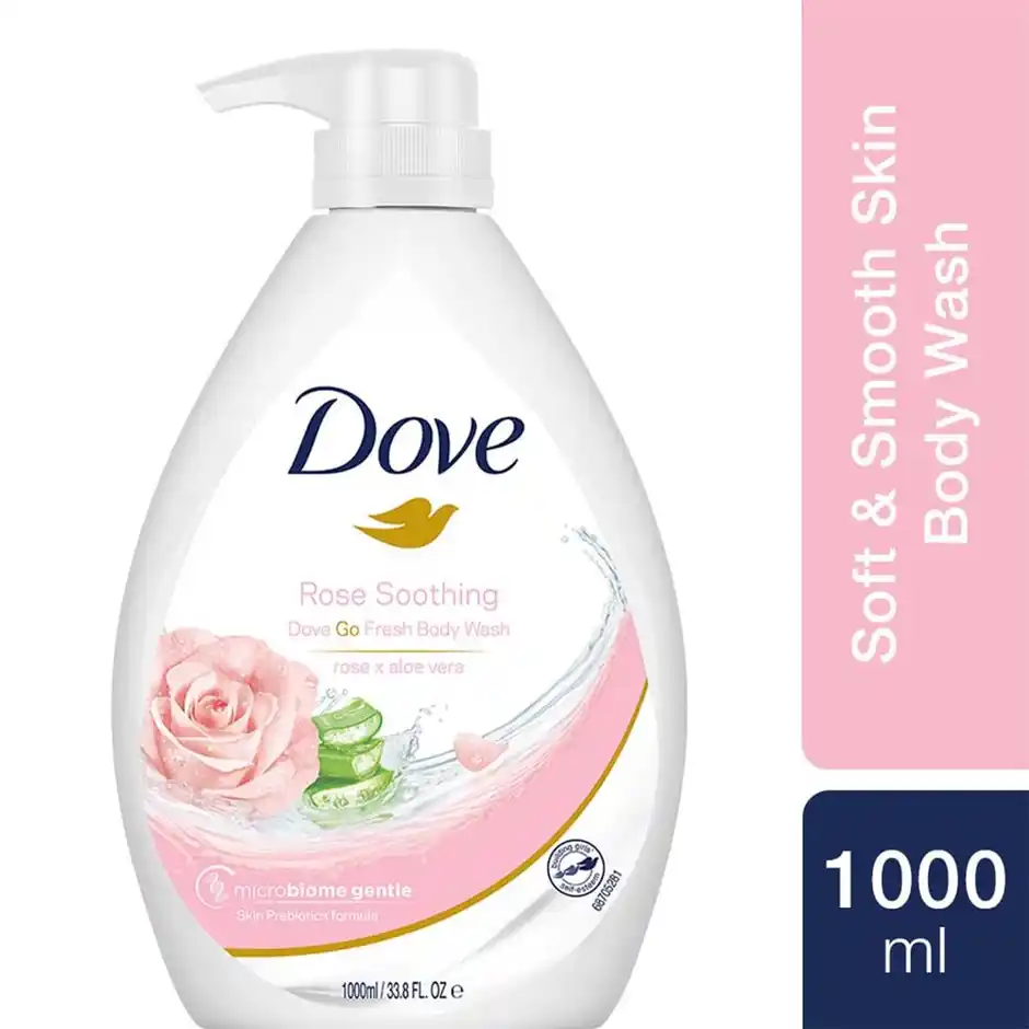 Dove Go Fresh Body Wash Rose & Aloe Vera