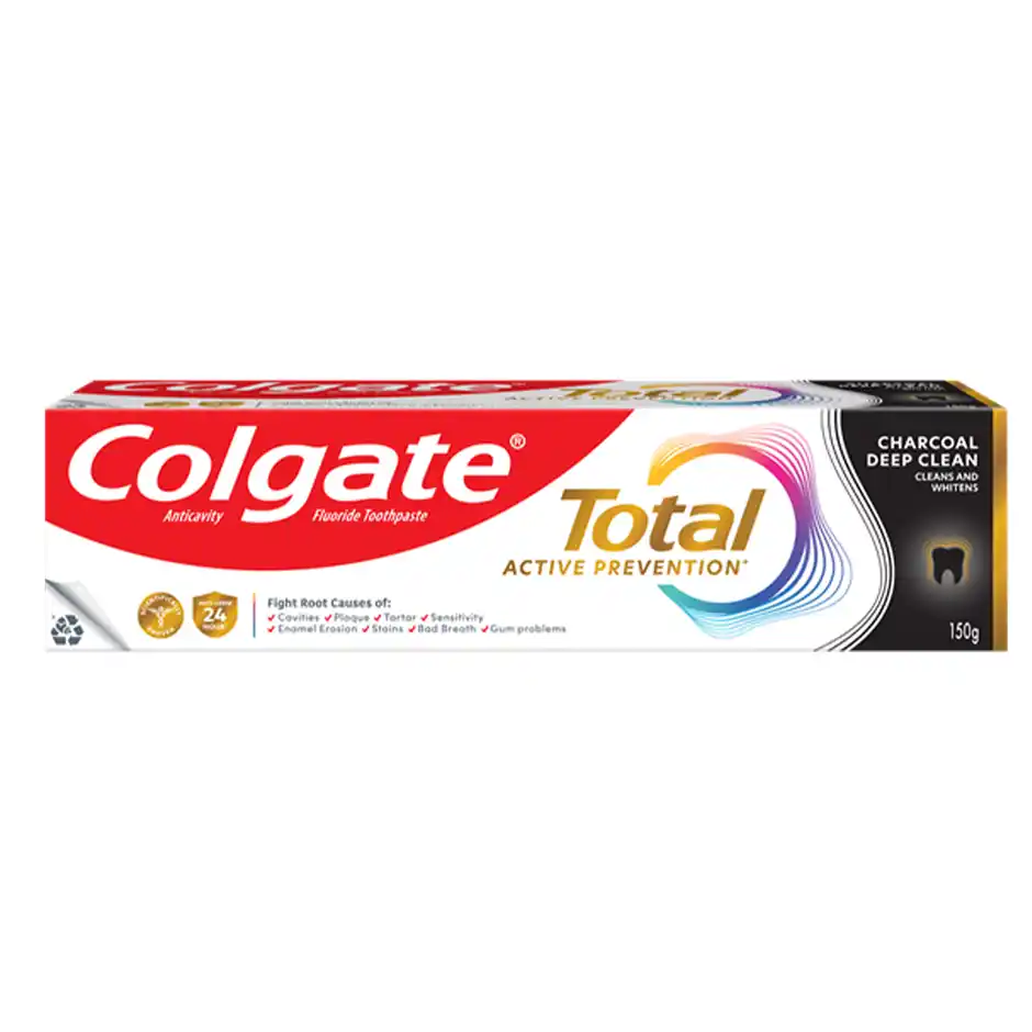 Colgate Total Charcoal Deep Clean Antibacterial Toothpaste