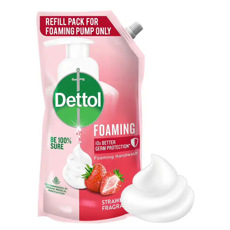 Dettol Foaming Handwash Strawberry Refill Pouch