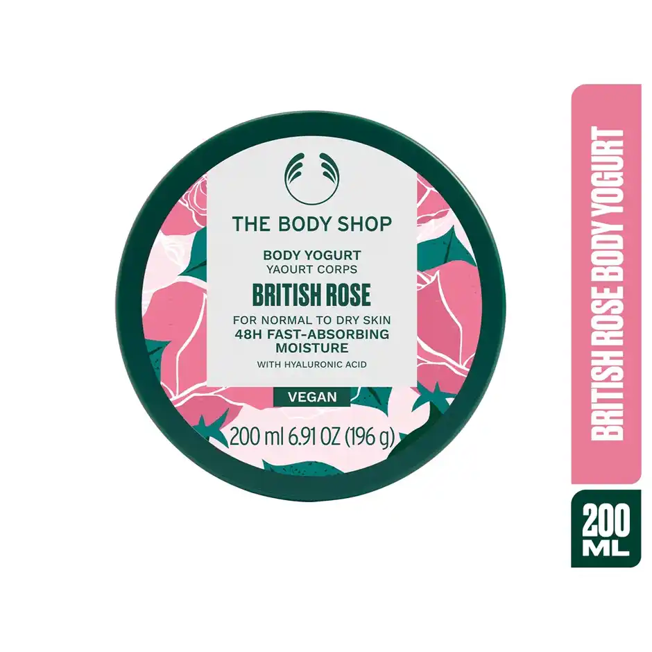 The Body Shop British Rose Body Yogurt