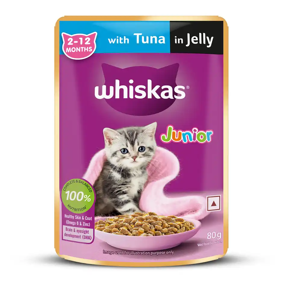 Whiskas Junior Chicken in Gravy Wet Cat Food