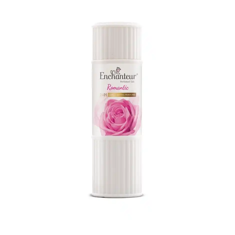 Enchanteur Romantic Perfumed Talcum Powder With Floral French Fragrance For Women