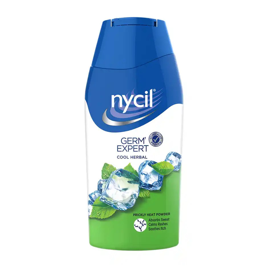 Nycil Germ Expert Prickly Heat Powder  Cool Herbal