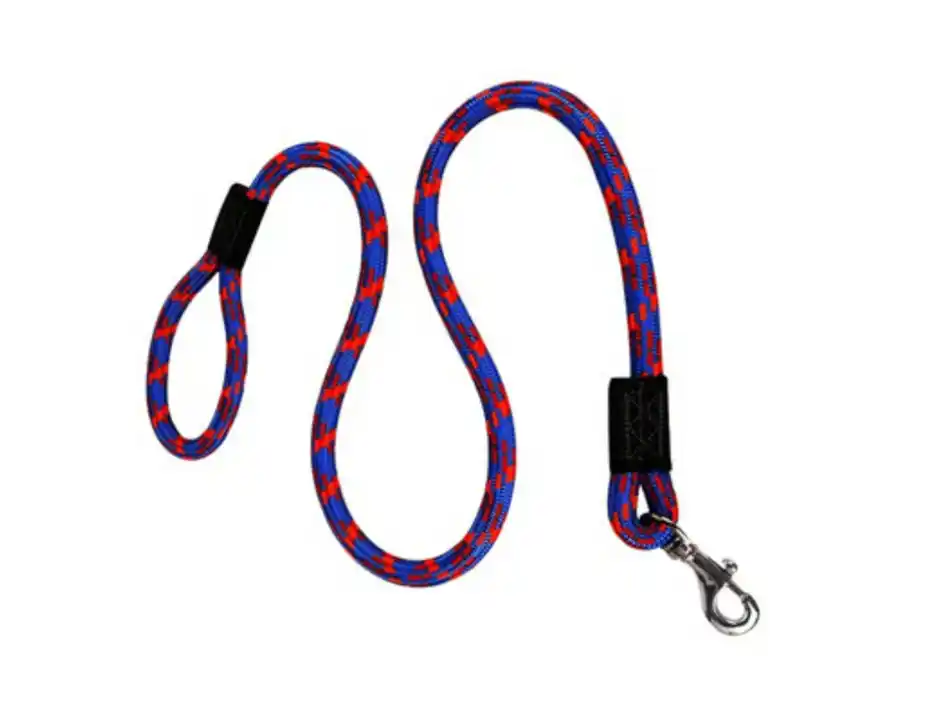 Bearhugs Essential Reflective Rope Leash Royal Blue Small