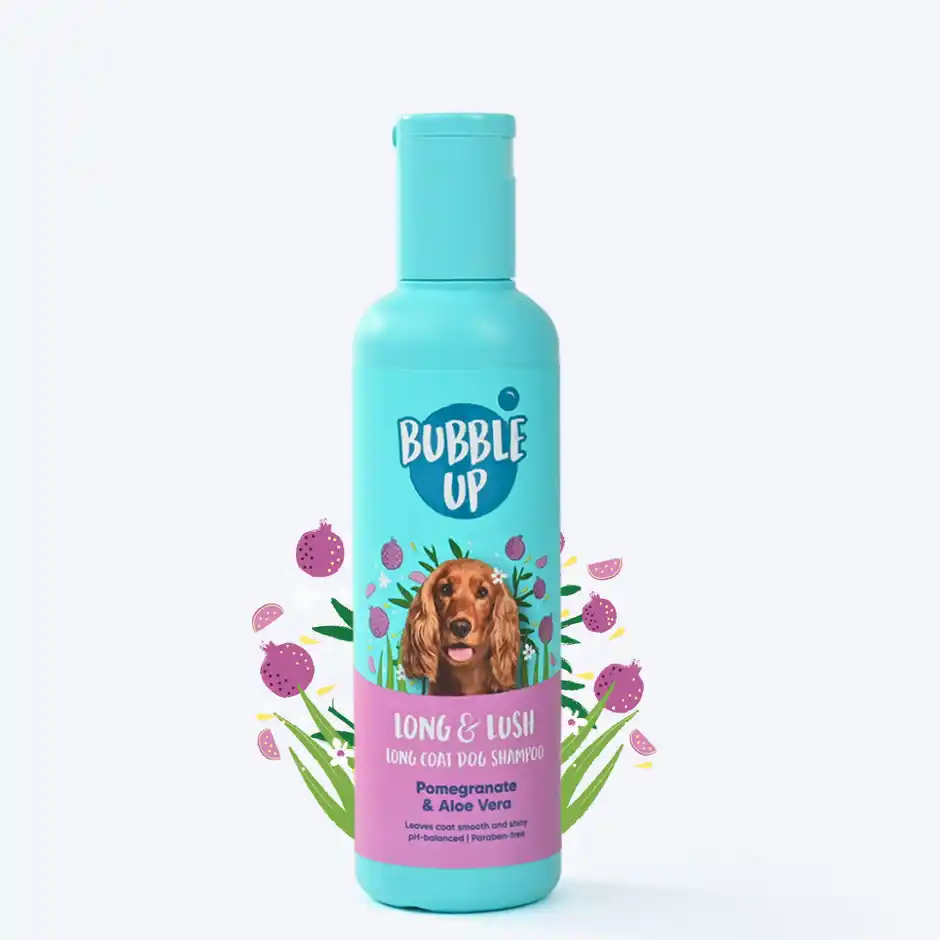 HUFT Bubble Up Long Coat Dog Shampoo  Pomegranate & Aloe Vera