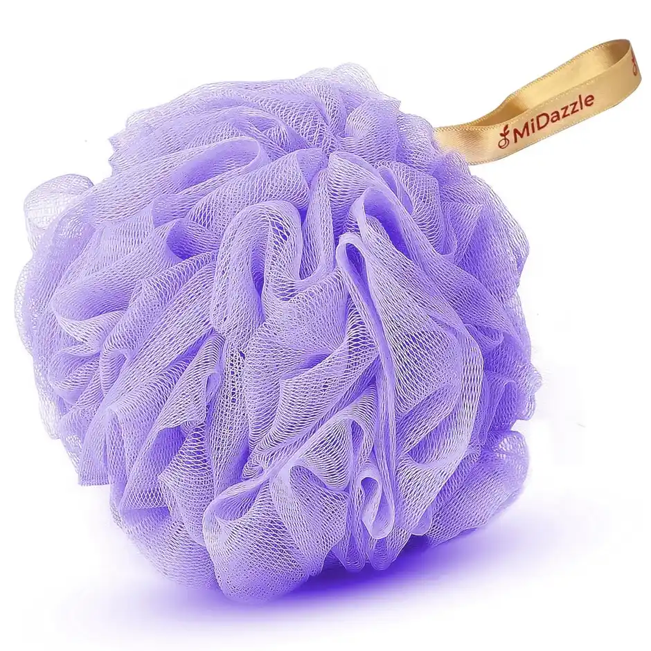 Midazzle Large Bathing Loofah Sponge Exfoliator Scrubber  Assorted  MINL6003
