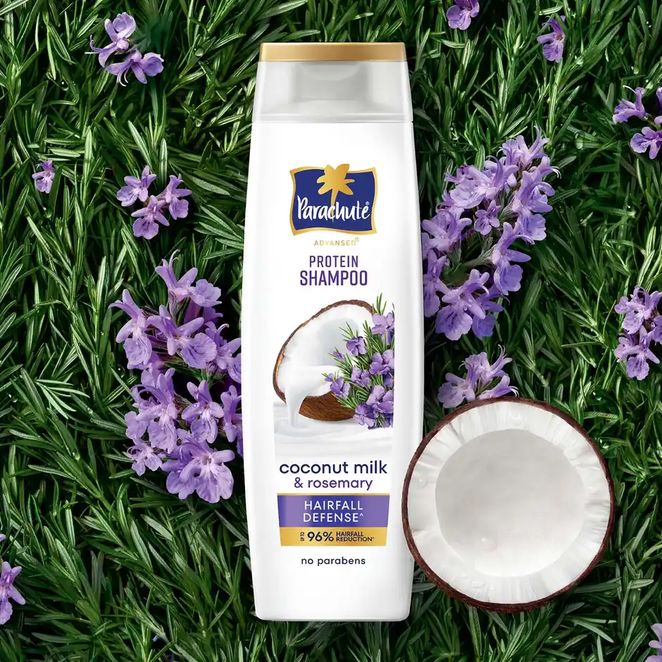 Parachute Advansed Hair Fall Defense Protein Shampoo Coconut Milk & Rosemary