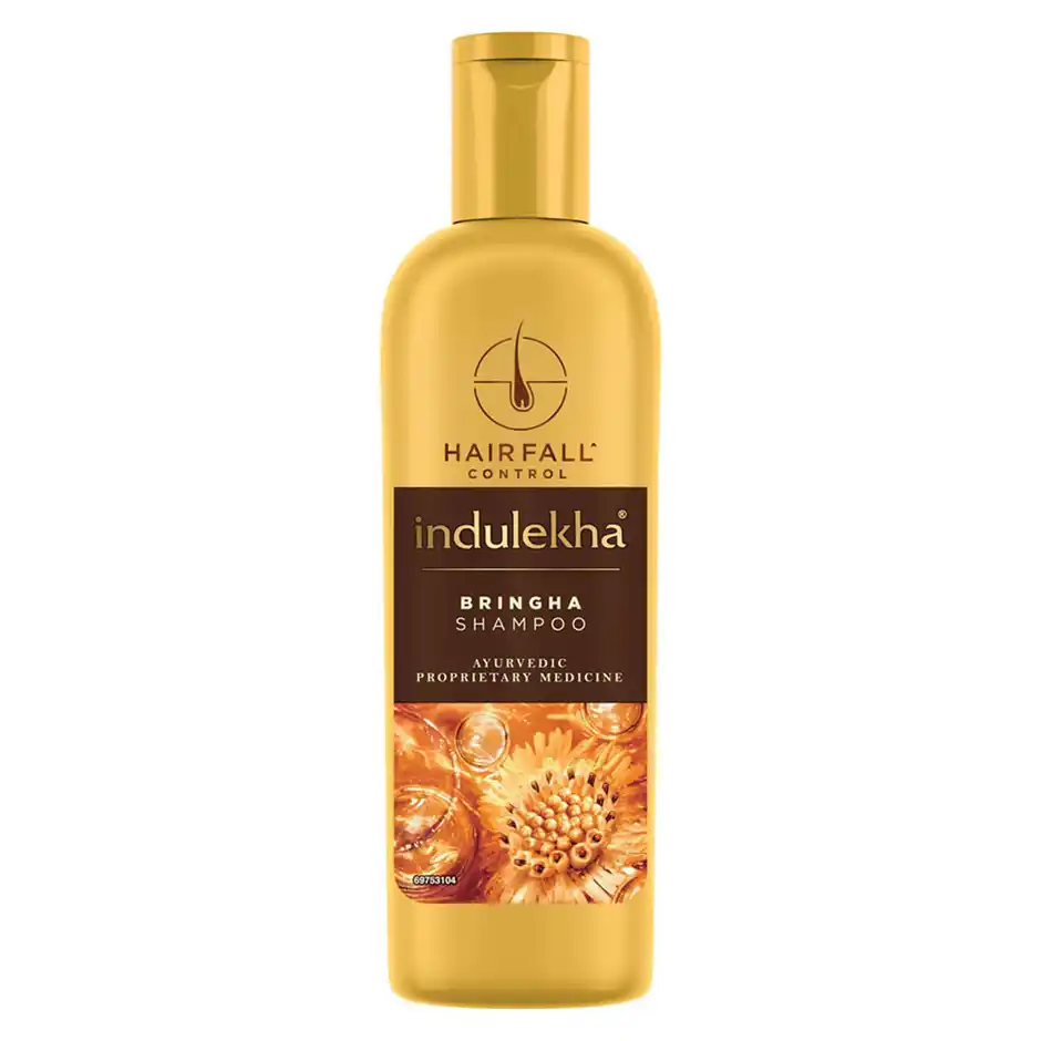 Indulekha Bringha Shampoo Proprietary Ayurvedic Medicine For Hair Fall