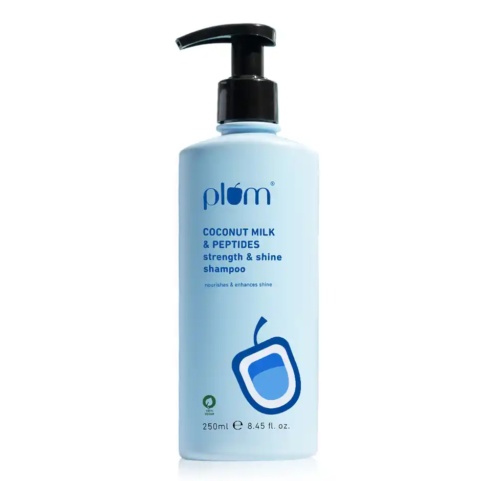 Plum Coconut Milk & Peptides Strength & Shine Shampoo