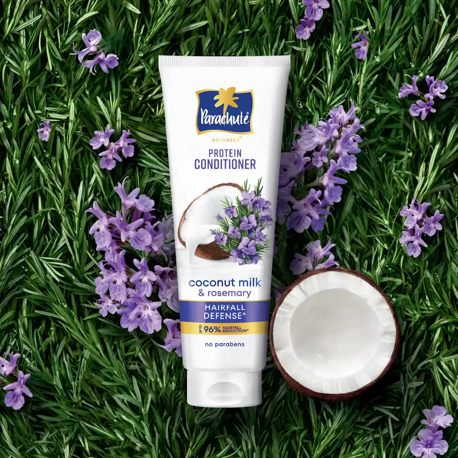 Parachute Advansed Hair Fall Defense Protein Conditioner  Coconut Milk & Rosemary  Parabenfree