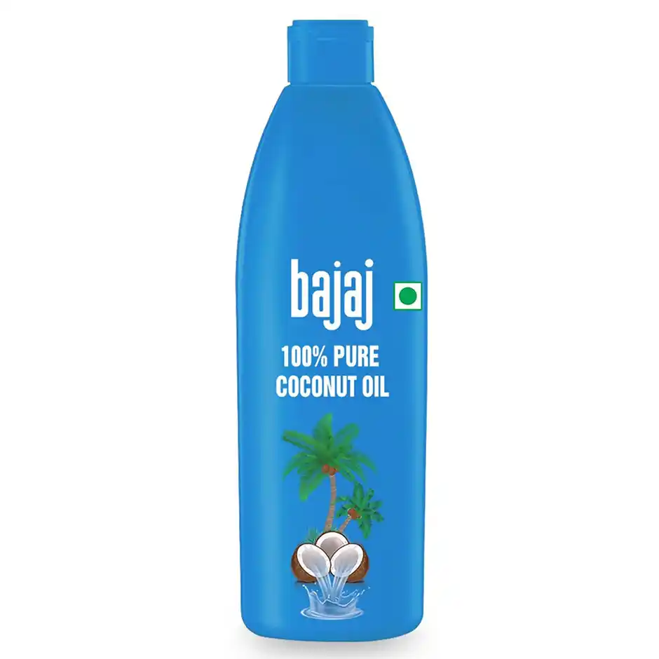 Bajaj 100 Pure Coconut Oil  Made with Premium Grade 1 Quality Coconuts