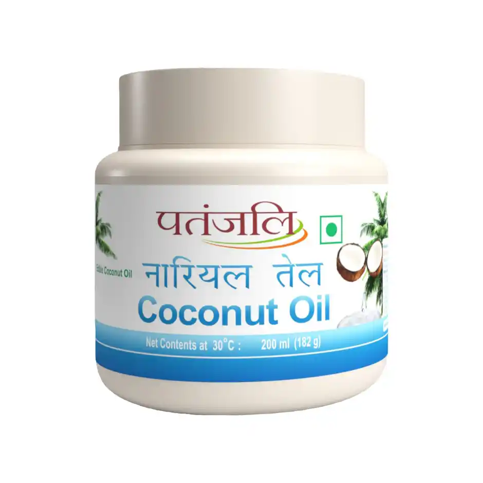 Patanjali Coconut Oil  Cold Pressed Nariyal Multipurpose Tel Jar