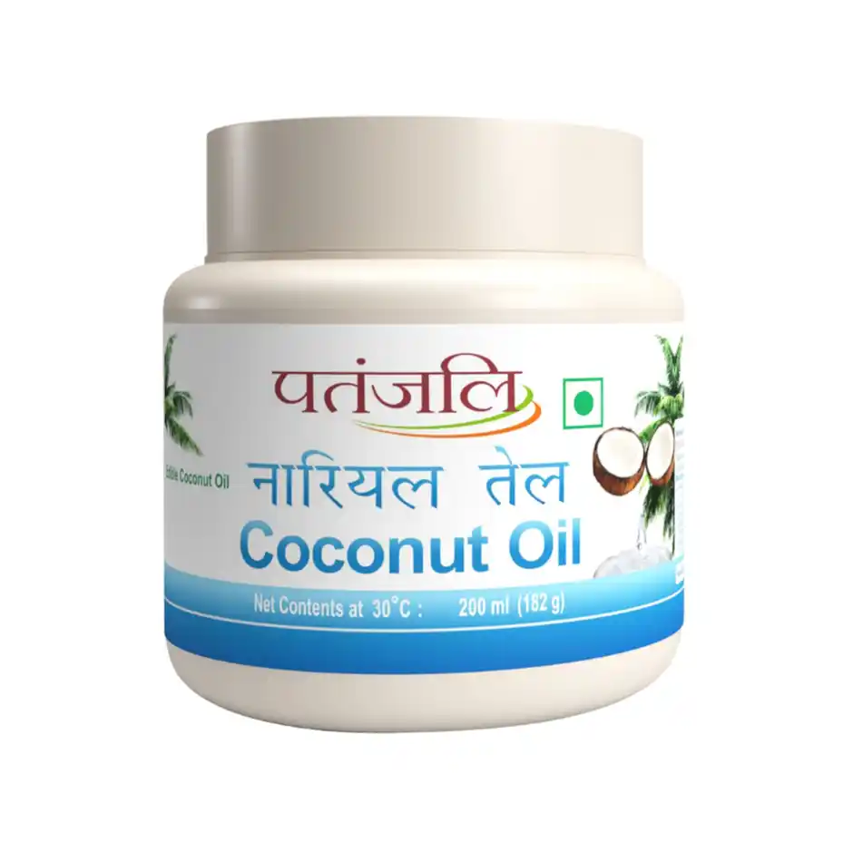 Patanjali Coconut Oil  Cold Pressed Nariyal Multipurpose Tel Jar