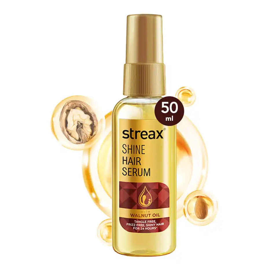 Streax Hair Serum vitalised with Walnut Oil