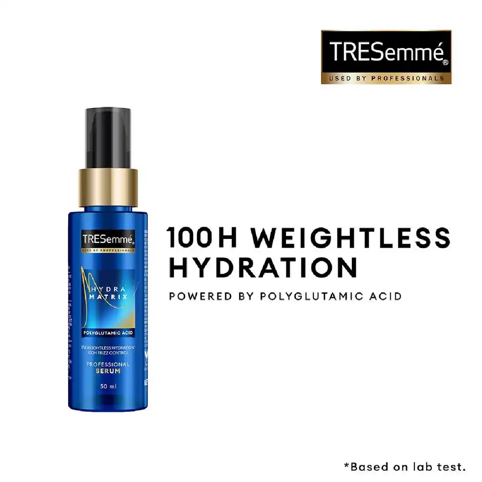 Tresemme Hydra Matrix LeaveIn Conditioner  Polyglutamic Acid Serum  100H HydrationFrizz Control