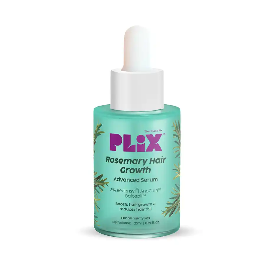 Plix Rosemary Hair Growth Serum for Hair Fall Control & RegrowthRedensyl Baicapil AnaGain